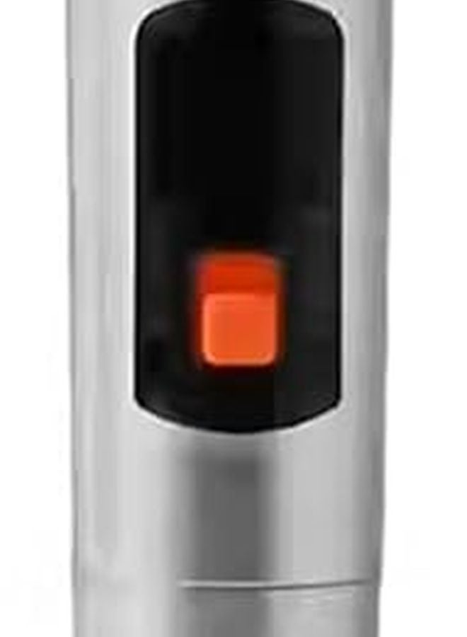 Kids Journalist Costume Prop Microphone Silver Orange Pretend Play Activity - Image 1